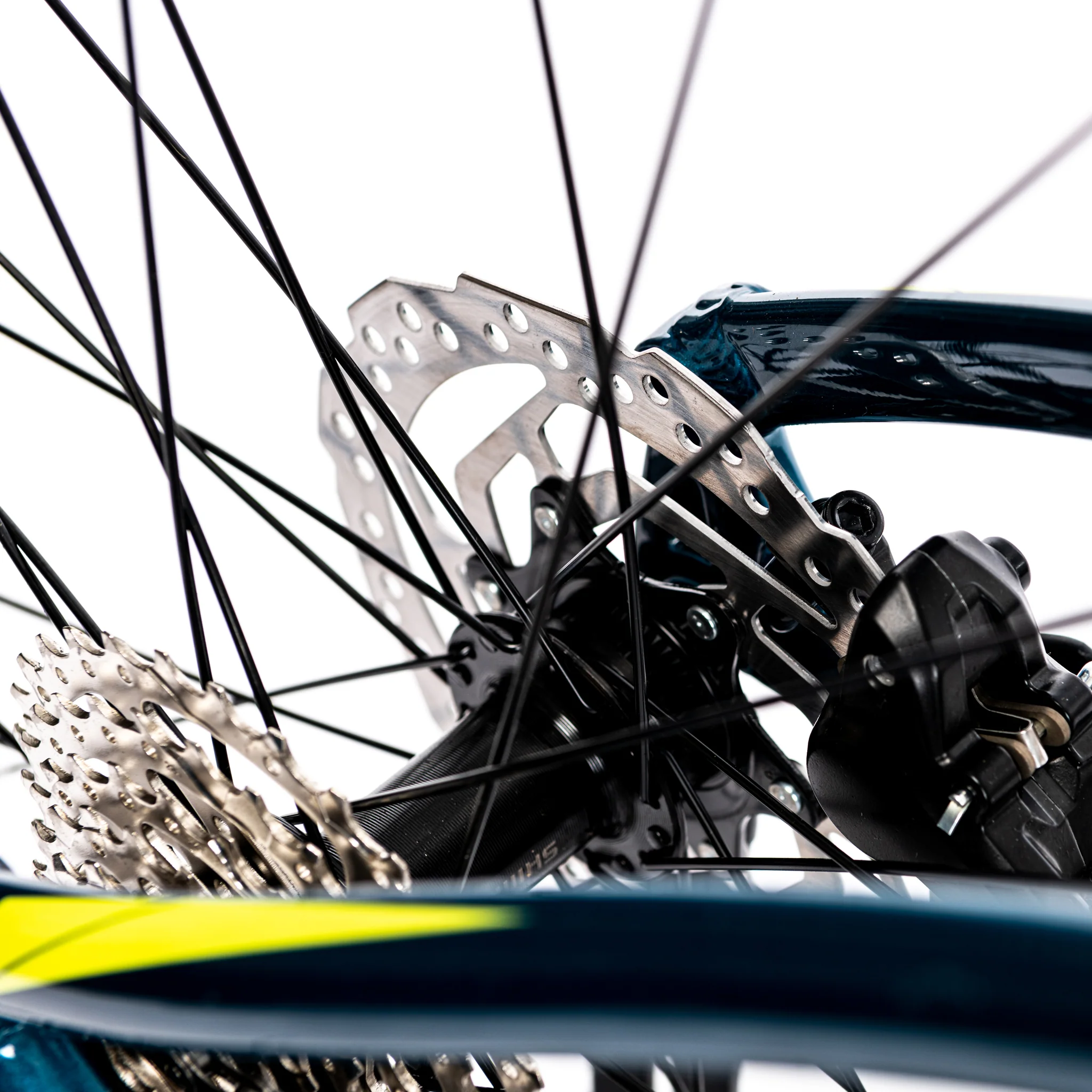 Merida Big Seven 20 Hardtail Mountain Bike Teal Blue/Lime - Image 8