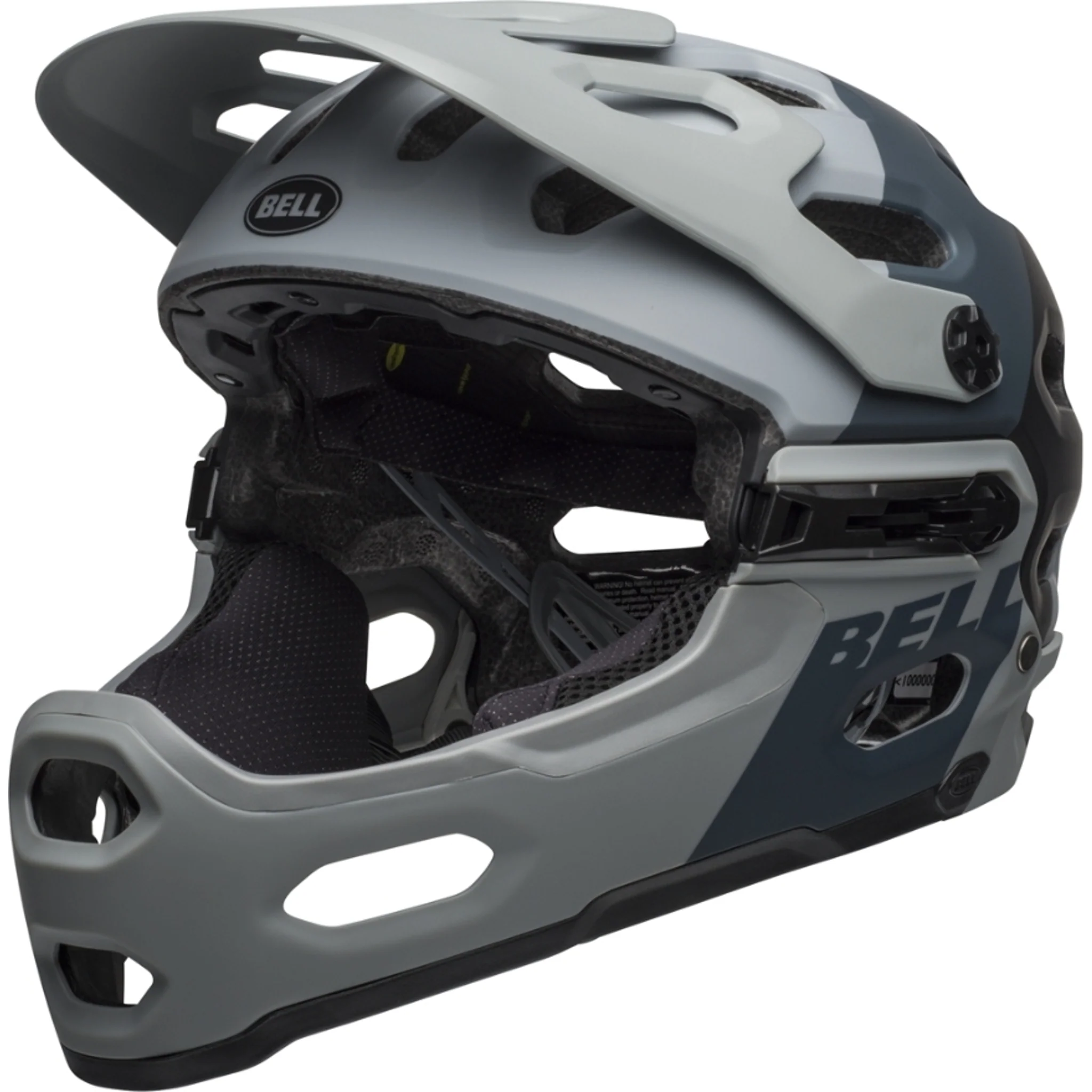 Bell Super 3R Mips Helmet Matte Dark Grey / Gunmetal - Image 3