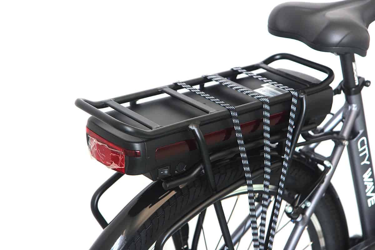 E-Rider City Wave Electric Bike 375wh Battery Grey - Image 3