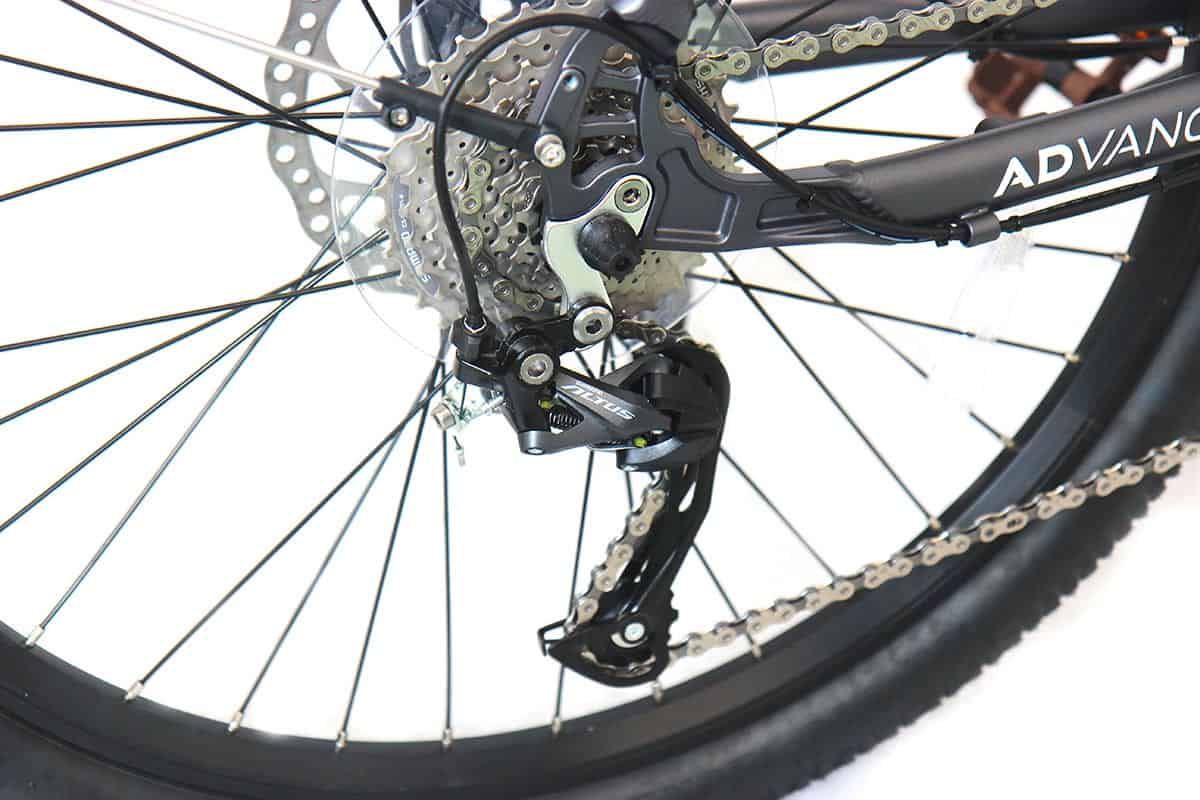 E-Rider Xtrail Advanced Electric Bike 504wh Battery Grey - Image 5