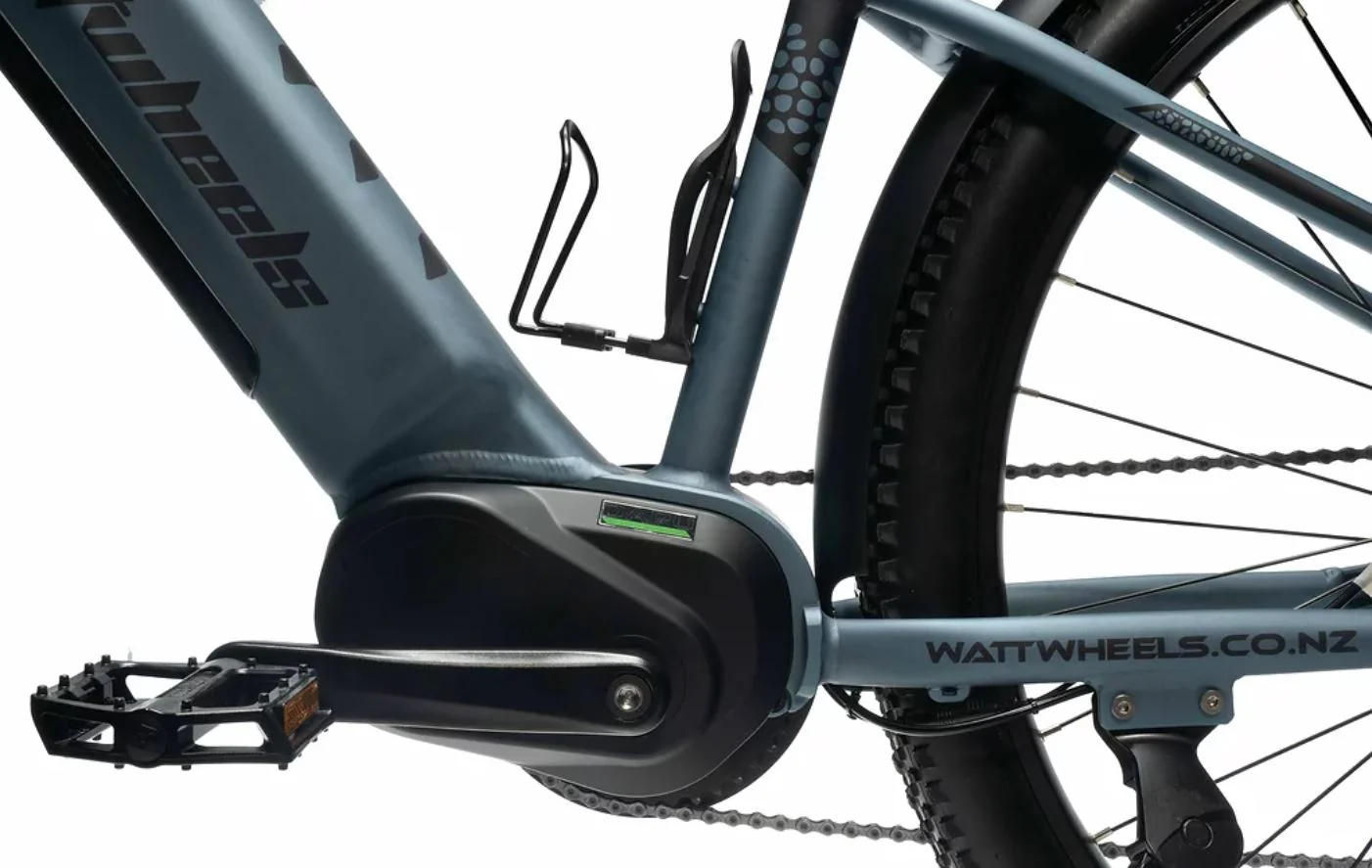 Watt Wheels Bighorn LS Electric Bike 672wh Battery Stone Blue - Image 3